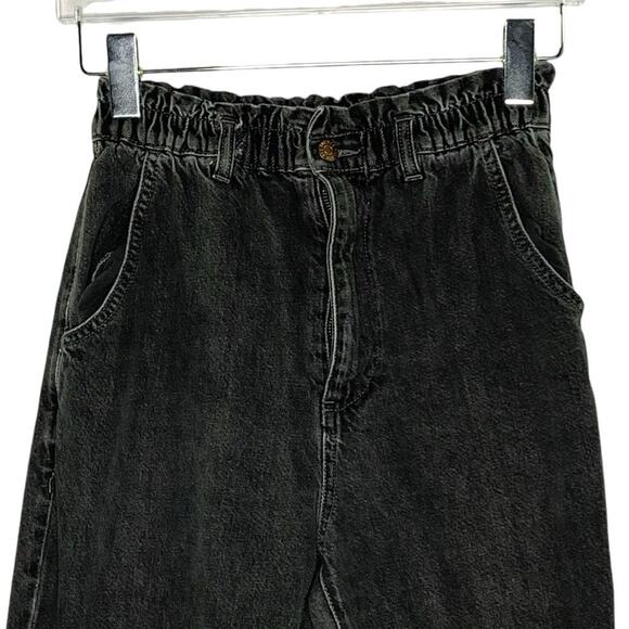 BDG 27 Urban Outfitters Pull On Mom Jeans Washed Gray Baggy High Rise - Picture 4 of 11